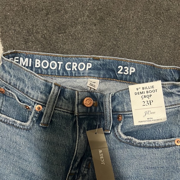 NWT J. Crew Billie Demi Boot Crop — Petite sizing - Picture 2 of 4